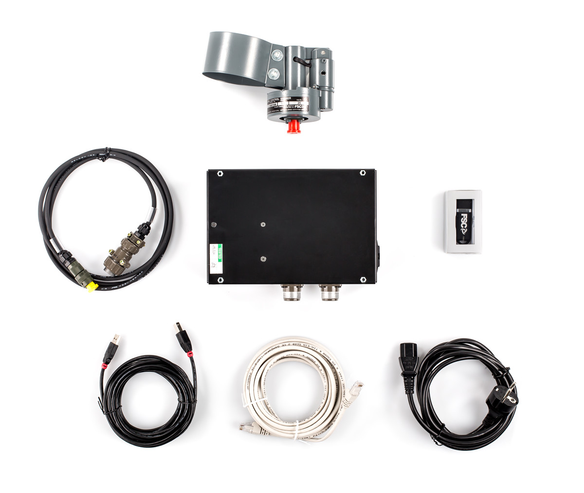 Fsc b737 stick shaker single + psu box content